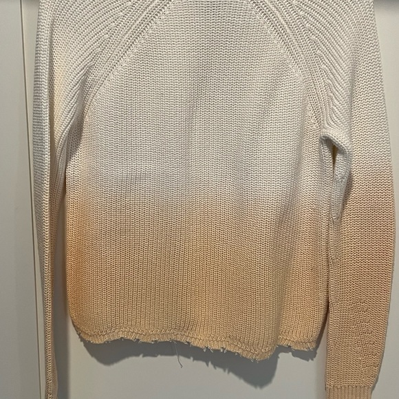 Autumn Cashmere Cotton Ombré Crewneck - NEW! - Picture 3 of 6